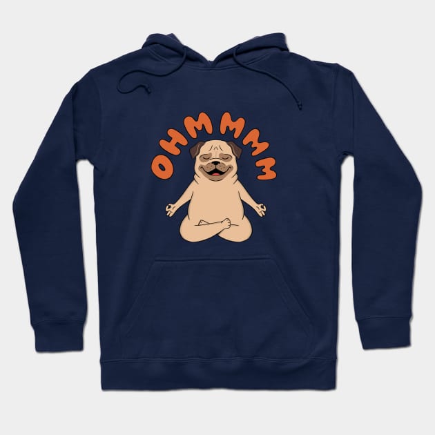 Dog Yoga Hoodie by coffeeman